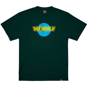 DEF World Map Tee Bottle  (Heavyweight)