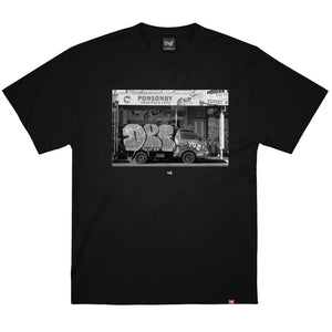 FISH N CHIP TRUCK  Tee Black