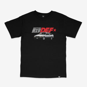 DEF Initial DEF TEE Premium Black