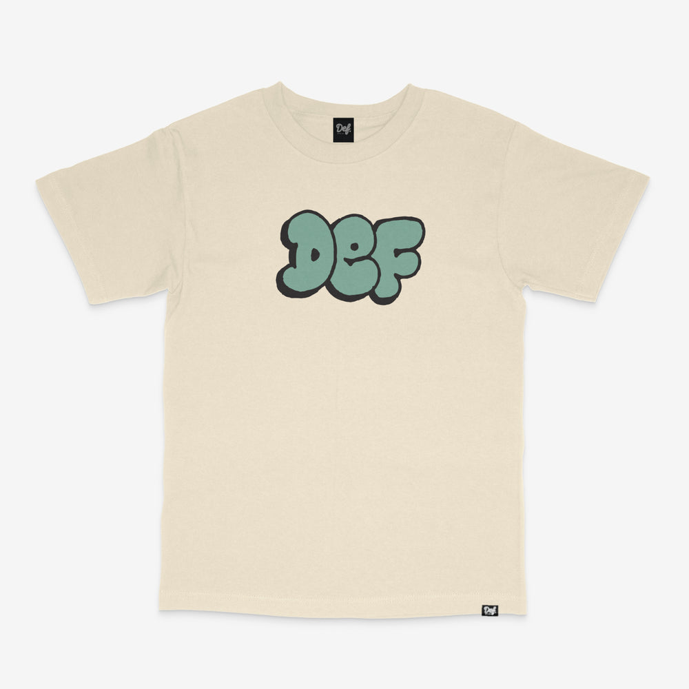 Def Throwy  Premium Tee -Cream