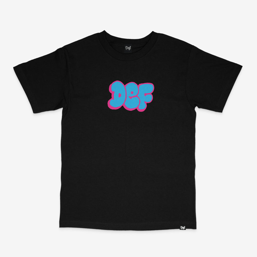 Def Throwy  Premium Tee - Black