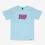 Def Throwy  Premium Tee -Powder blue