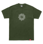 Thom Hinton Premium  Yin Yang Tee - Military Green