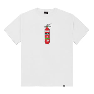 Def Fire Extinguisher White Tee