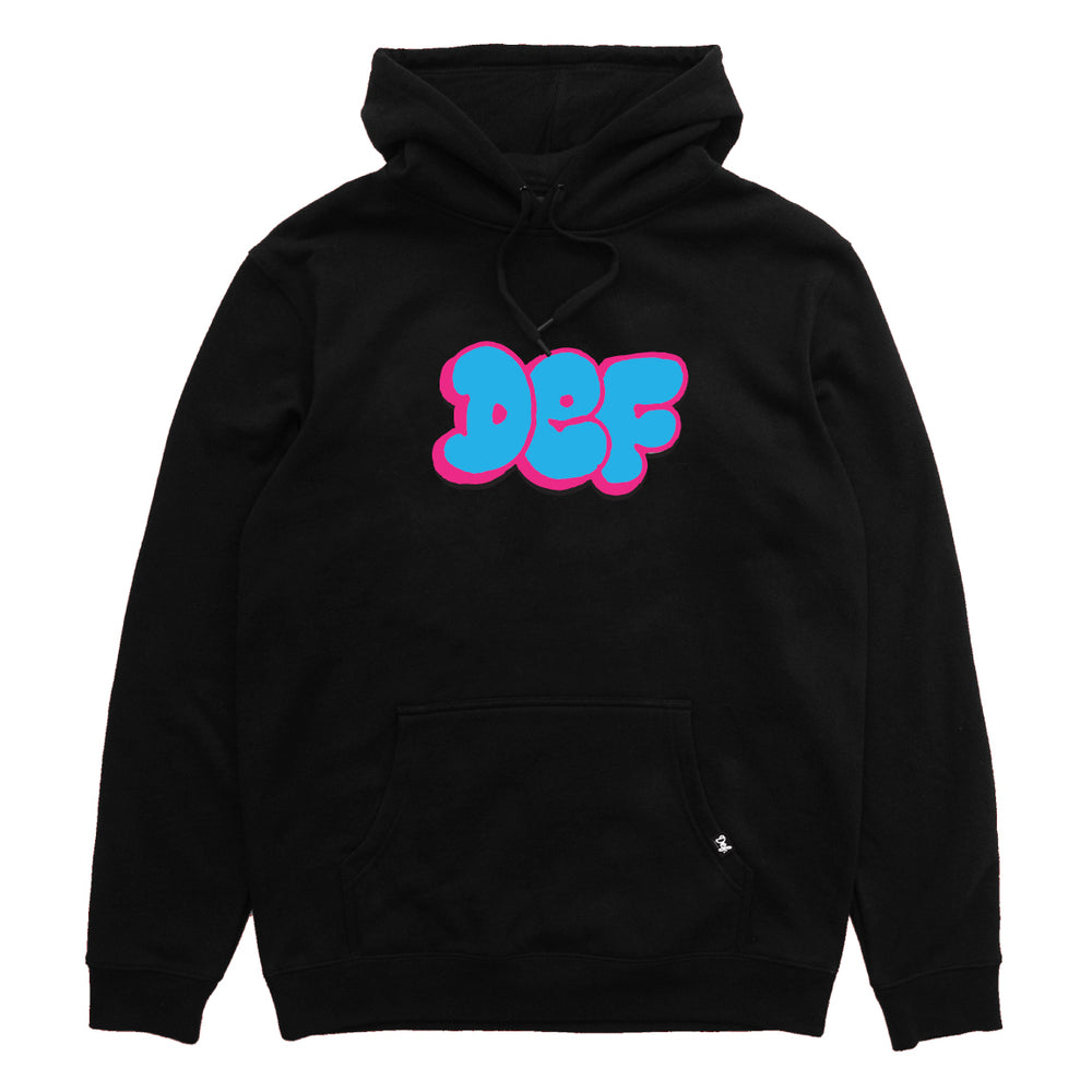 Def Throwy Hood - Black