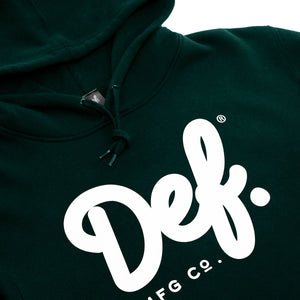 Def Signature Hood - Bottle Green