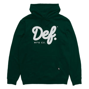 Def Signature Hood - Bottle Green